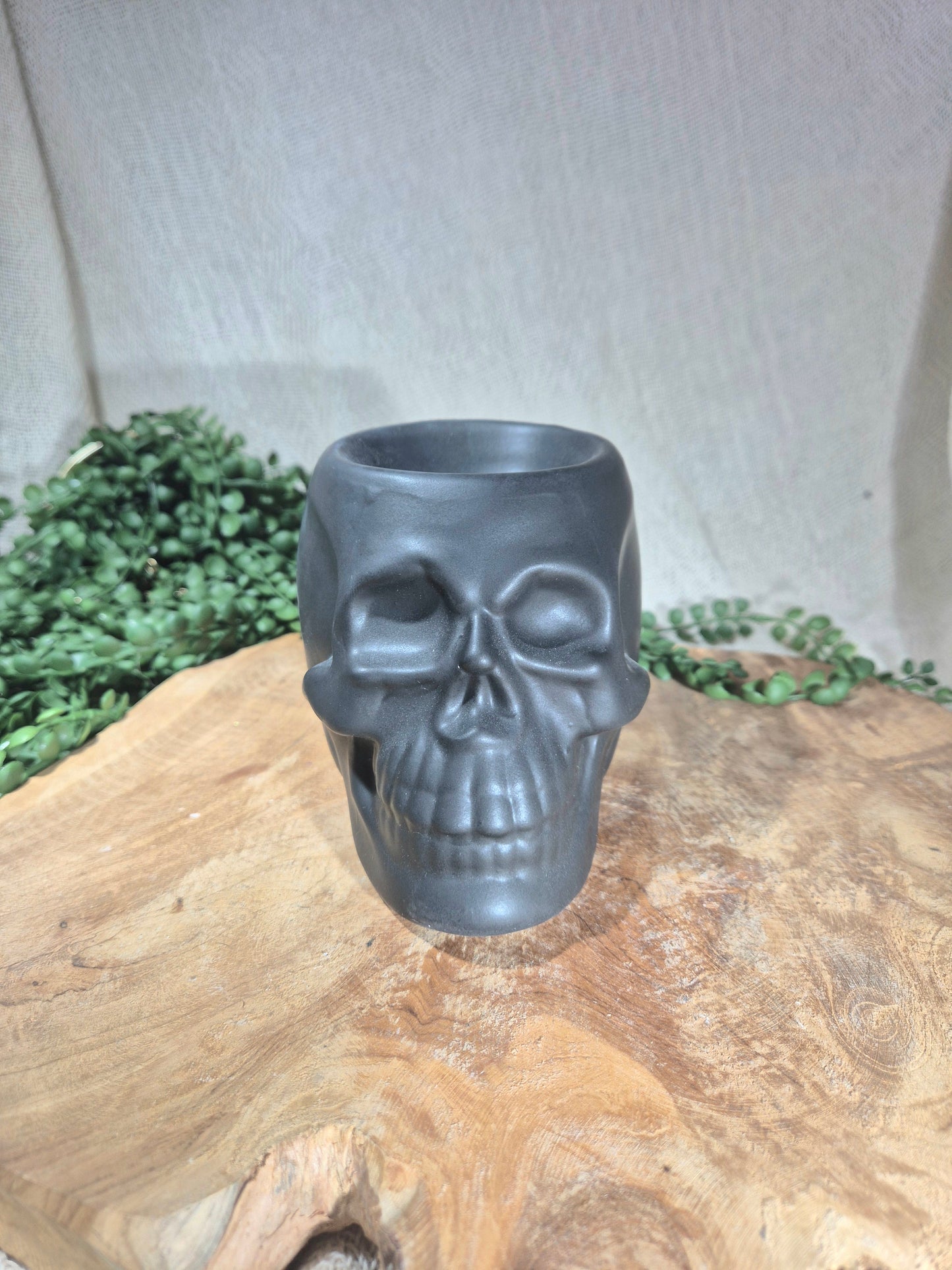 Incense burner | Skull Black