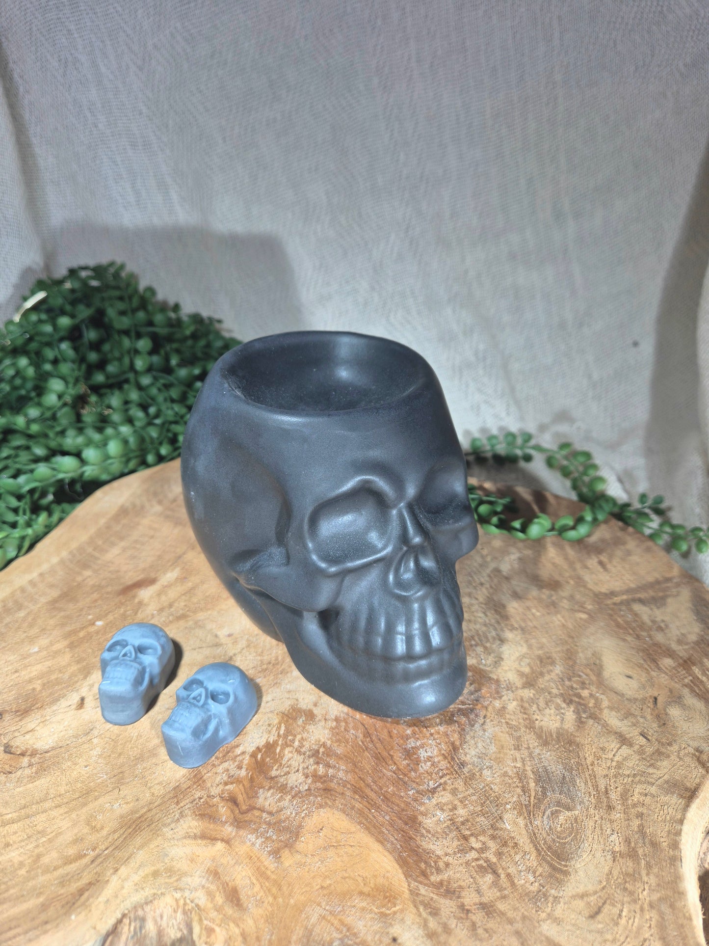 Incense burner | Skull Black